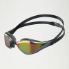Очки для плавания Speedo Fastskin Pure Focus Mirror (зеркальные; черный/серый)